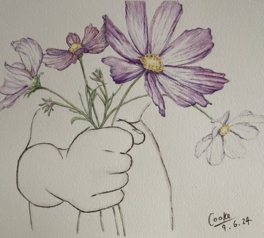 Homage to Picasso’s ‘Bouquet of Peace’ - Cosmo